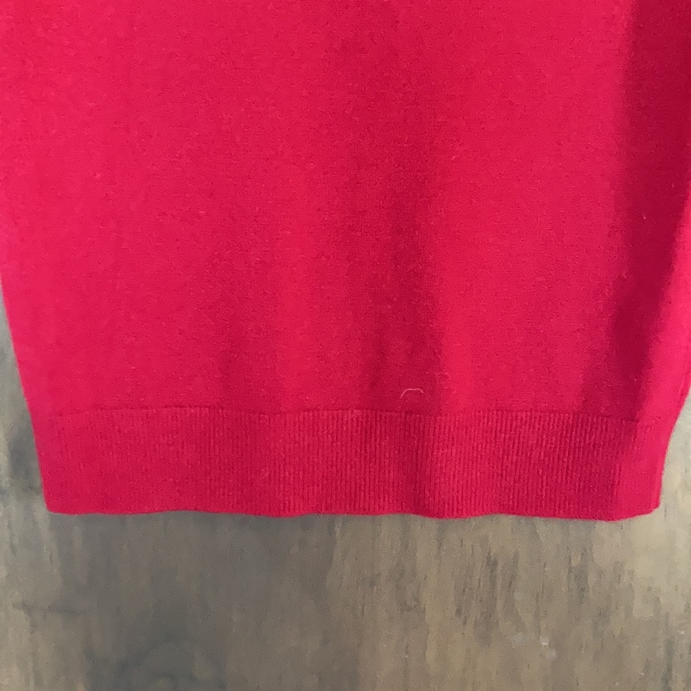 Vintage Y2K requirements red sweater SP - Picture 14 of 17